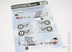 1/72 De Havilland DH-82a "Tiger Moth" Imperial Iranian Air Force - KMA Modeller