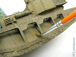 1/35 Mk.A Whippet - Malowanie