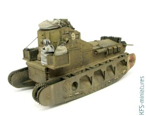 1/35 Mk.A Whippet - Malowanie