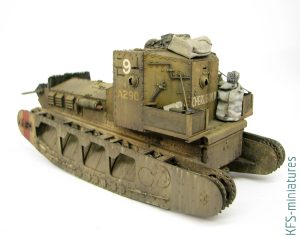 1/35 Mk.A Whippet - Malowanie