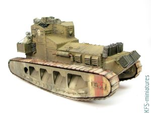 1/35 Mk.A Whippet - Malowanie