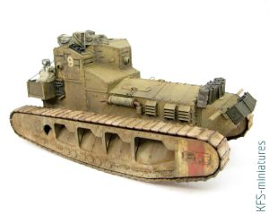 1/35 Mk.A Whippet - Malowanie