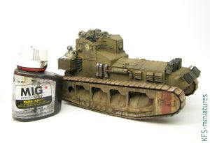 1/35 Mk.A Whippet - Malowanie