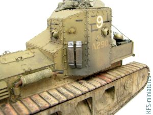 1/35 Mk.A Whippet - Malowanie