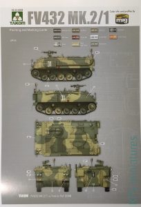 1/72 FV 432 Mk.2/1 Chieftain Mk.5 1+1 - TAKOM