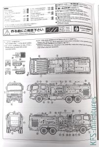 1/72 Working Vehice Chemical Fire Pumper Truck - Aoshima