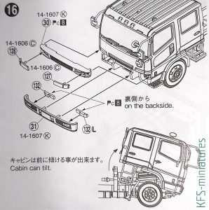 1/72 Working Vehice Chemical Fire Pumper Truck - Aoshima