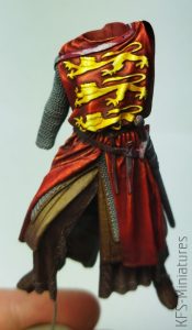 75mm Richard the Lionheart - Malowanie