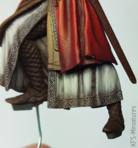 75mm Richard the Lionheart - Malowanie