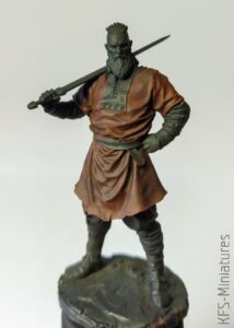 54mm Ubbe the Great Pagan - malowanie