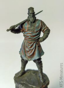 54mm Ubbe the Great Pagan - malowanie