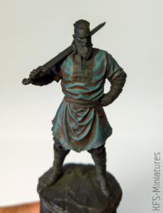 54mm Ubbe the Great Pagan - malowanie