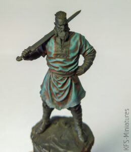 54mm Ubbe the Great Pagan - malowanie