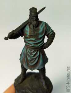 54mm Ubbe the Great Pagan - malowanie