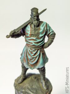 54mm Ubbe the Great Pagan - malowanie