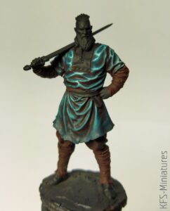 54mm Ubbe the Great Pagan - malowanie