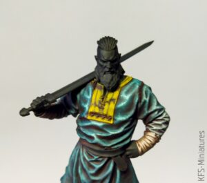 54mm Ubbe the Great Pagan - malowanie