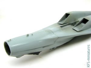 1/48 MiG-29UB - Budowa