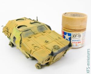 1/35 Panhard VBL - Azimut - Malowanie