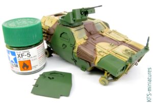 1/35 Panhard VBL - Azimut - Malowanie