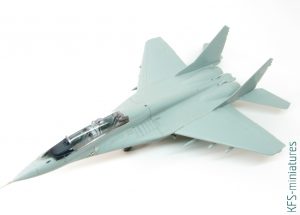 1/48 MiG-29UB - Budowa