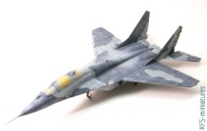 1/48 MiG-29UB - Budowa