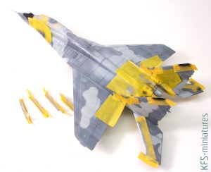 1/48 MiG-29UB - Budowa