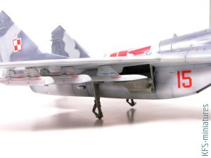 1/48 MiG-29UB - Budowa