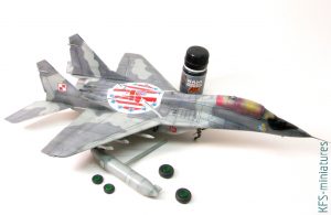 1/48 MiG-29UB - Budowa