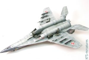 1/48 MiG-29UB - Budowa