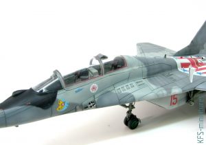 1/48 MiG-29UB - Budowa