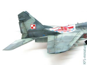 1/48 MiG-29UB - Budowa