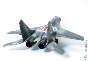 1/48 MiG-29UB - Budowa