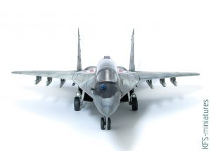 1/48 MiG-29UB - Budowa