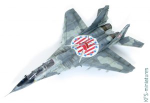 1/48 MiG-29UB - Budowa