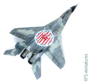 1/48 MiG-29UB - Budowa