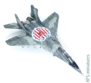 1/48 MiG-29UB - Budowa