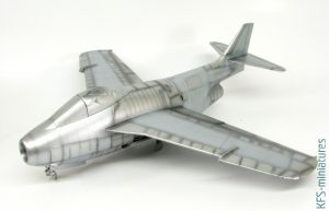 1/48 SAAB J-29F Tunnan - Budowa Cz. 2