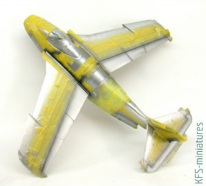 1/48 SAAB J-29F Tunnan - Budowa Cz. 2