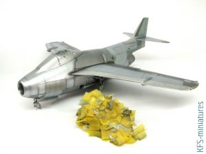 1/48 SAAB J-29F Tunnan - Budowa Cz. 2