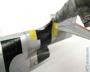 1/48 SAAB J-29F Tunnan - Budowa Cz. 2