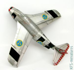 1/48 SAAB J-29F Tunnan - Budowa Cz. 2