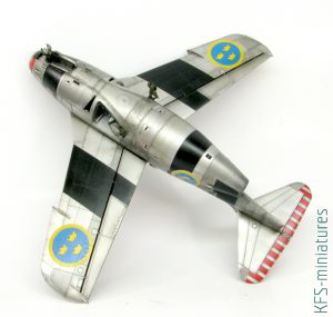 1/48 SAAB J-29F Tunnan - Budowa Cz. 2