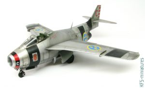 1/48 SAAB J-29F Tunnan - Budowa Cz. 2