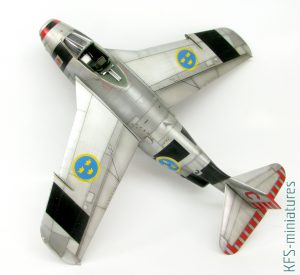 1/48 SAAB J-29F Tunnan - Budowa Cz. 2