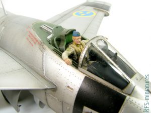 1/48 SAAB J-29F Tunnan - Budowa Cz. 2