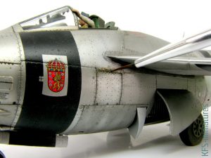 1/48 SAAB J-29F Tunnan - Budowa Cz. 2