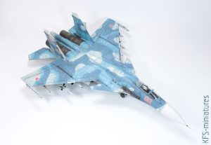 1/48 Su-33 Flanker-D - Minibase - Budowa