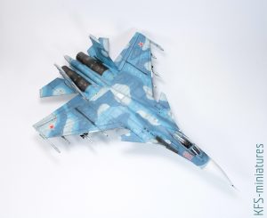 1/48 Su-33 Flanker-D - Minibase - Budowa