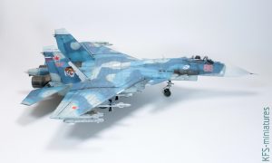 1/48 Su-33 Flanker-D - Minibase - Budowa